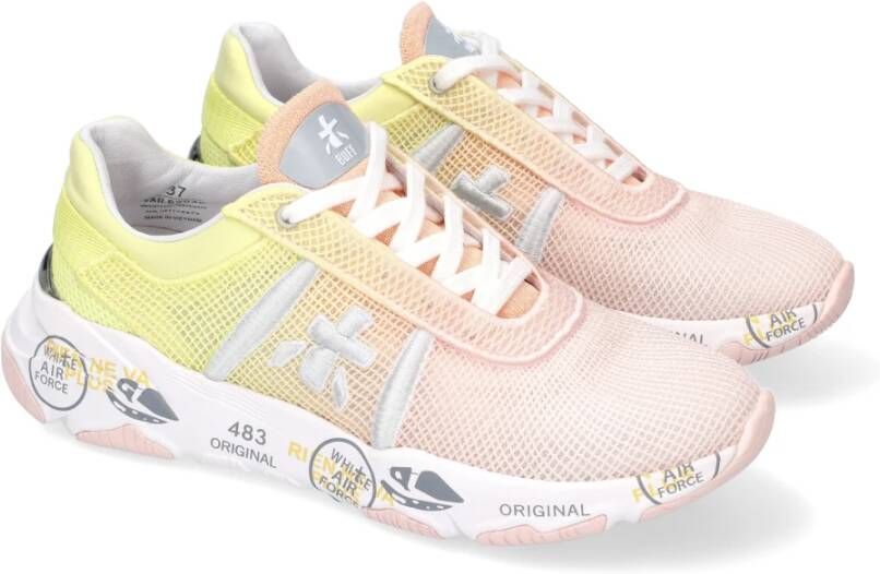 Premiata Sneakers Geel Dames