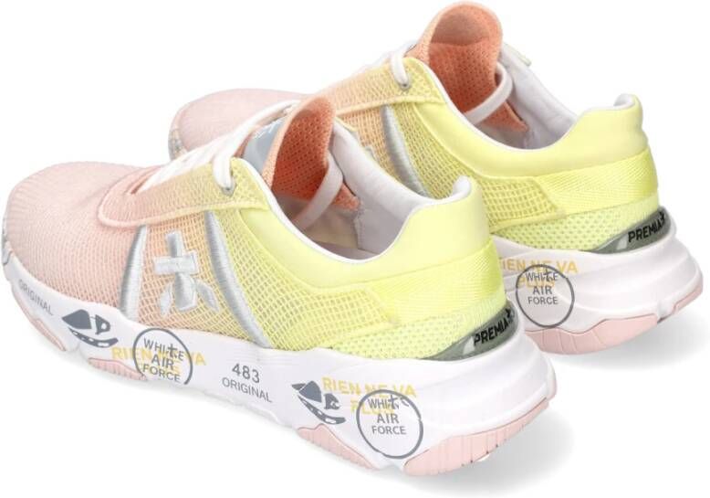 Premiata Sneakers Geel Dames