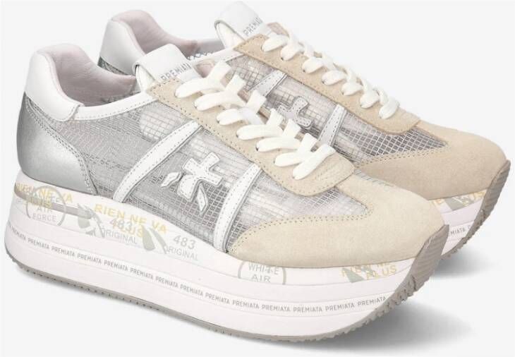 Premiata Sneakers Gray Dames