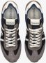 Premiata Blauwe Nylon Sneakers met Suède Inzetstukken Blue Heren - Thumbnail 6