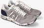 Premiata Eric 6141 Retro-geïnspireerde herenleren sneakers Gray Heren - Thumbnail 3