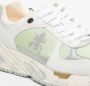Premiata Witte Mased Lage Sneakers Beige Dames - Thumbnail 8