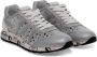 Premiata Zilveren en Witte Nylon Sneakers voor Vrouwen Grijs Dames - Thumbnail 5