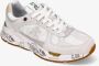 PREMIATA Lage Sneakers Dames Mase-d Maat: 36 Materiaal: Suède Kleur: Wit - Thumbnail 12