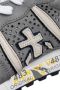 Premiata Eric 6141 Retro-geïnspireerde herenleren sneakers Gray Heren - Thumbnail 22