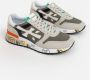 Premiata Mick 6166 Sneakers in Donkergrijs met Kleurrijk Detail Gray Heren - Thumbnail 14