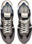 Premiata Blauwe Nylon Sneakers met Suède Inzetstukken Blue Heren - Thumbnail 6