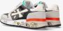 Premiata Mick 6166 Sneakers in Donkergrijs met Kleurrijk Detail Gray Heren - Thumbnail 11
