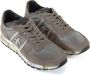 Premiata Grijze Suède en Nylon Sneakers Grijs Heren - Thumbnail 3