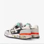 Premiata Mick 6166 Sneakers in Donkergrijs met Kleurrijk Detail Gray Heren - Thumbnail 14