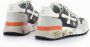Premiata Mick 6166 Sneakers in Donkergrijs met Kleurrijk Detail Gray Heren - Thumbnail 14
