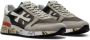 Premiata Mick 6166 Sneakers in Donkergrijs met Kleurrijk Detail Gray Heren - Thumbnail 2