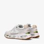 Premiata Sneakers in vintage stijl met levendige details White Dames - Thumbnail 2
