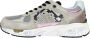 Premiata Mased Sneakers Vintage Silhouet met Levendige Details Beige Dames - Thumbnail 8