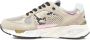 Premiata Mased Sneakers Vintage Silhouet met Levendige Details Beige Dames - Thumbnail 9