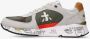 Premiata Groene Suède en Bruine Kristal Gecombineerde Sneakers Green Heren - Thumbnail 8