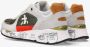 Premiata Groene Suède en Bruine Kristal Gecombineerde Sneakers Green Heren - Thumbnail 10