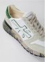 Premiata Leer.4 Sneakers Stijlvolle en duurzame schoenen voor mannen White Heren - Thumbnail 7