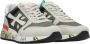 Premiata Mick 6166 Sneakers in Donkergrijs met Kleurrijk Detail Gray Heren - Thumbnail 2