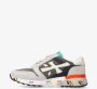 Premiata Mick 6166 Sneakers in Donkergrijs met Kleurrijk Detail Gray Heren - Thumbnail 10