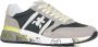 Premiata MultiColour Suède Nylon Lander Sneakers Multicolor Heren - Thumbnail 30