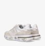 Premiata Lichtgrijze Suède Sneakers Cassie Multicolor Dames - Thumbnail 8