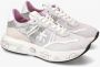 PREMIATA Lage sneakers Dames Cassie Maat: 37 Materiaal: Suède Kleur: Grijs - Thumbnail 2