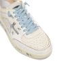 Premiata Witte Sneakers Paneelontwerp Gekreukte Afwerking - Thumbnail 10