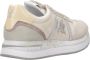 PREMIATA Lage Sneakers Dames Conny Maat: 36 Materiaal: Textiel Kleur: Creme - Thumbnail 8