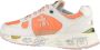 Premiata Mase Women Beige Red Lage sneakers - Thumbnail 3