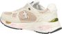 Premiata Beige Stijlvolle Sneakers Multicolor Dames - Thumbnail 8