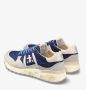 Premiata Blauwe Mesh en Suède Sneakers Blue Heren - Thumbnail 5