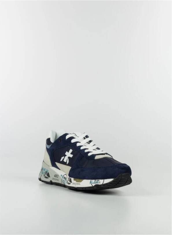 Premiata Mase sneakers met vlakken Blauw - Foto 6