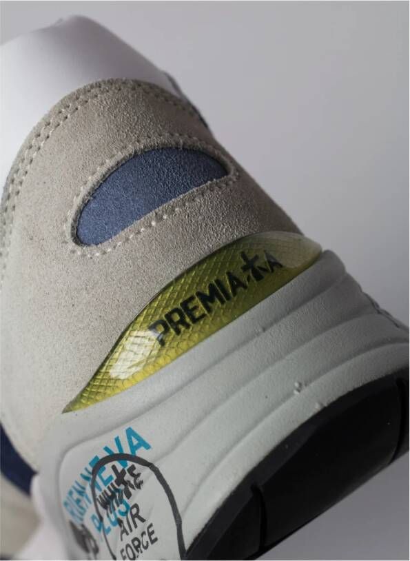 Premiata Mase sneakers met vlakken Blauw - Foto 7