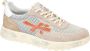 Premiata Beige Sneakers met Mesh Panelen Multicolor Heren - Thumbnail 10