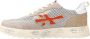 Premiata Beige Sneakers met Mesh Panelen Multicolor Heren - Thumbnail 11
