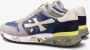 Premiata Blauwe Mick Sneakers met Gekleurde Details Multicolor Heren - Thumbnail 14