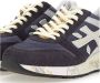 PREMIATA Lage Sneakers Heren Mick Maat: 43 Materiaal: Suède Kleur: Blauw - Thumbnail 4