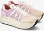 Premiata Suède Vetersneakers Multicolor Dames - Thumbnail 9