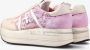 Premiata Suède Vetersneakers Multicolor Dames - Thumbnail 4