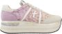 Premiata Suède Vetersneakers Multicolor Dames - Thumbnail 11