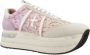 Premiata Suède Vetersneakers Multicolor Dames - Thumbnail 5