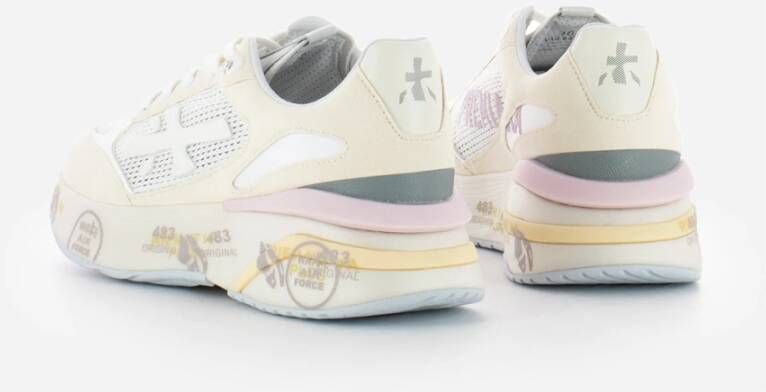 Premiata Sneakers met logopatch Beige - Foto 3