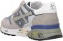 Premiata Stijlvolle Mick Canvas Nylon Sneakers in Grijze Contrasten Gray Heren - Thumbnail 4