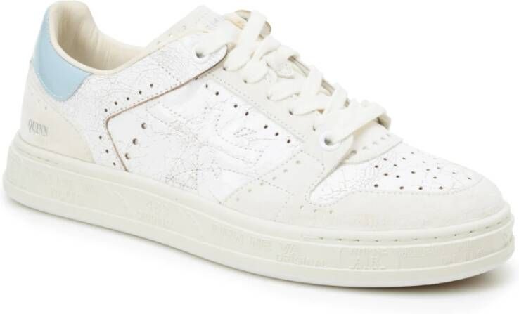 Premiata Vintage leren sneakers White Dames