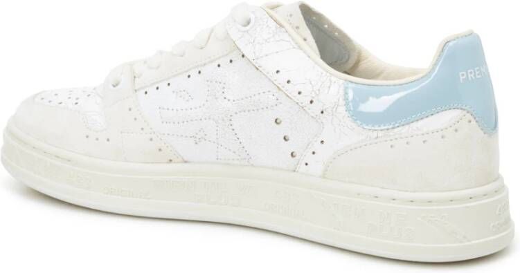 Premiata Vintage leren sneakers White Dames