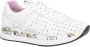 Premiata Geperforeerde Leren Sneakers White Dames - Thumbnail 17