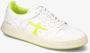Premiata Gebarsten Effect Witte Sneakers White Heren - Thumbnail 5