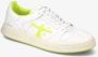 Premiata Gebarsten Effect Witte Sneakers White Heren - Thumbnail 2