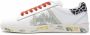 Premiata Witte Leren Sneakers met Contrasterende Patch White - Thumbnail 4